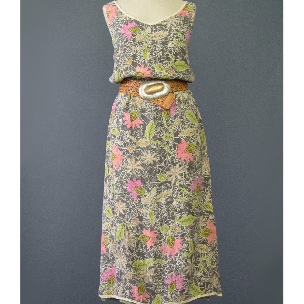 Rayon Floral Dress